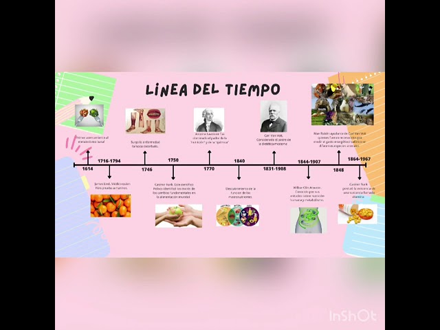 Historia de la nutrición: una línea del tiempo