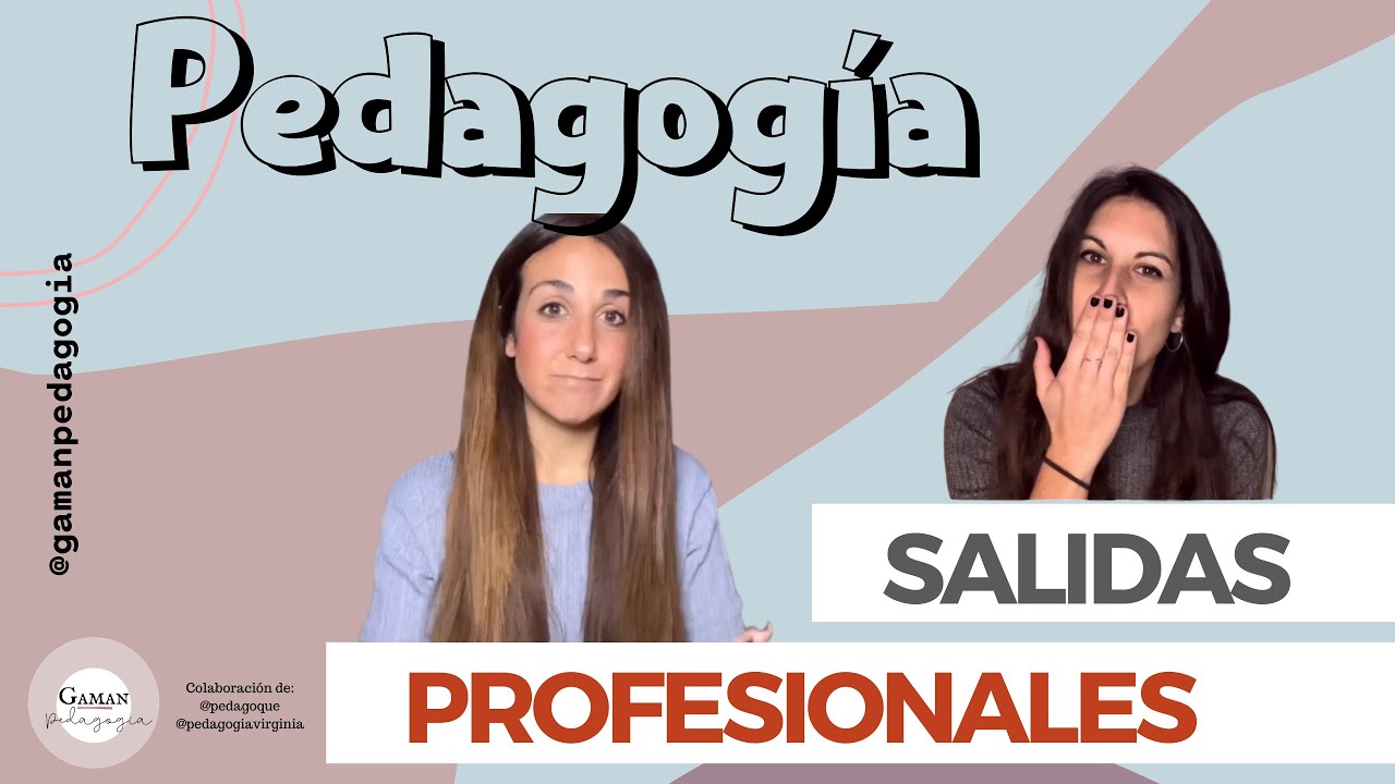 Opciones laborales si estudias pedagogía