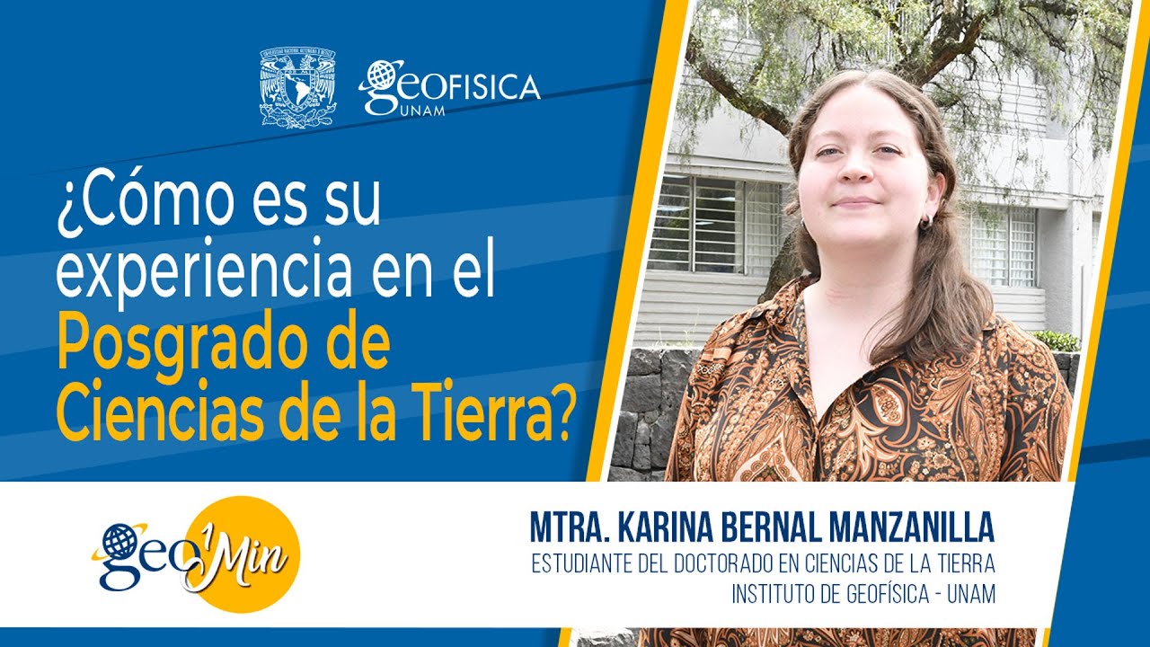 Posgrado en Ciencias de la Tierra: información relevante