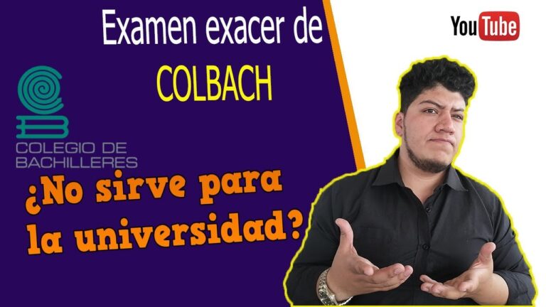 Prepa en un solo examen: COlBACH - Accademia es tu Web de Formación