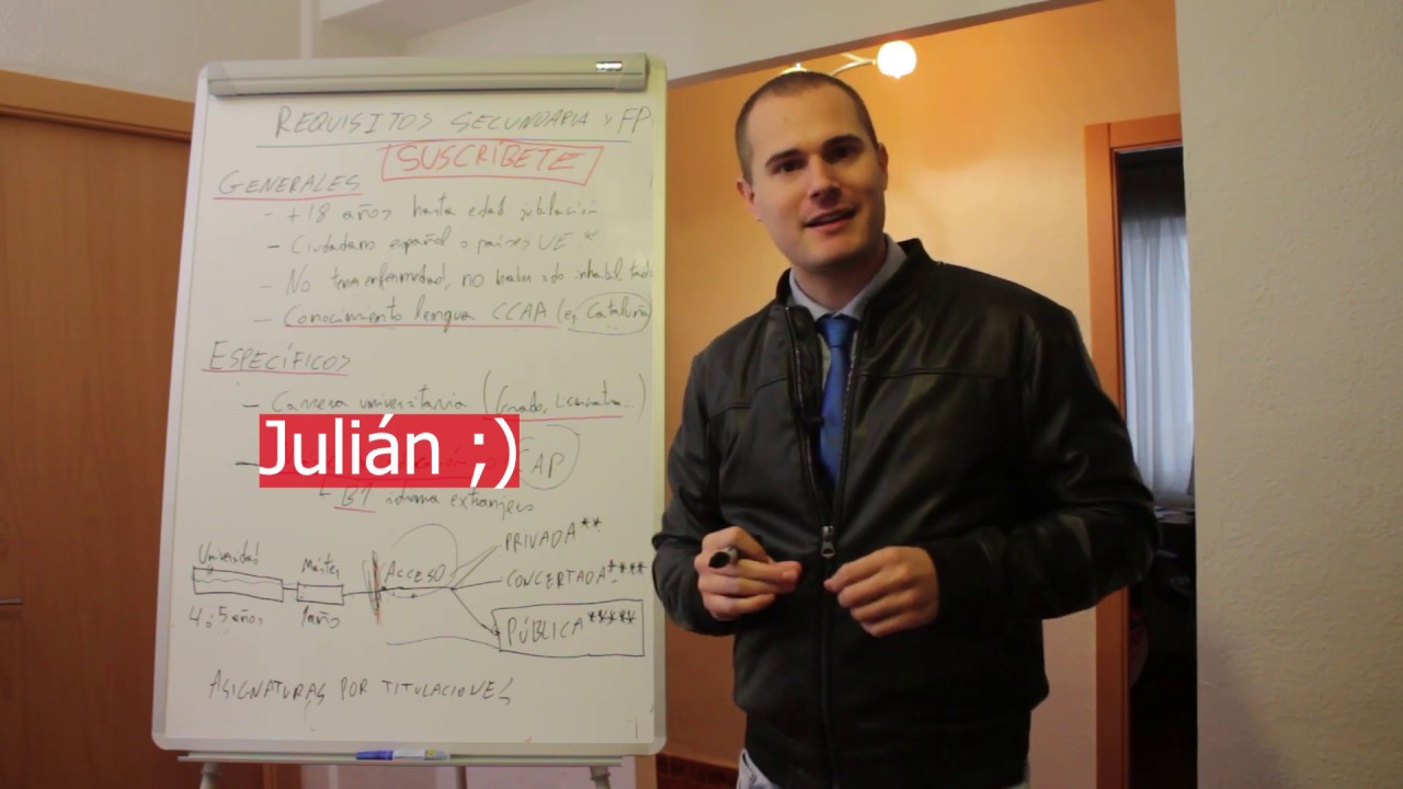 Requisitos para ser profesor de informática