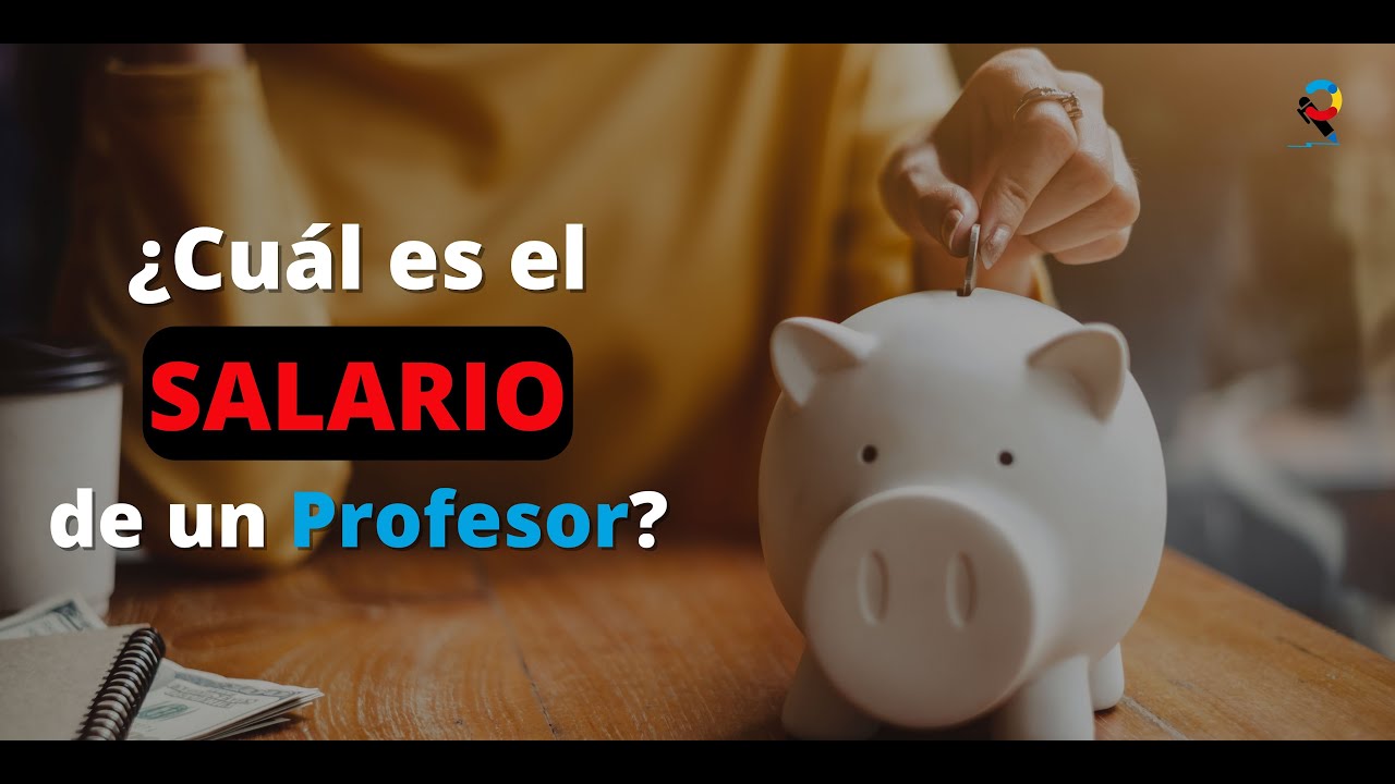 Sueldo de un profesor de bachillerato