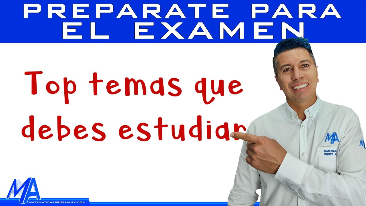 Temario para examen de admisión en secundaria