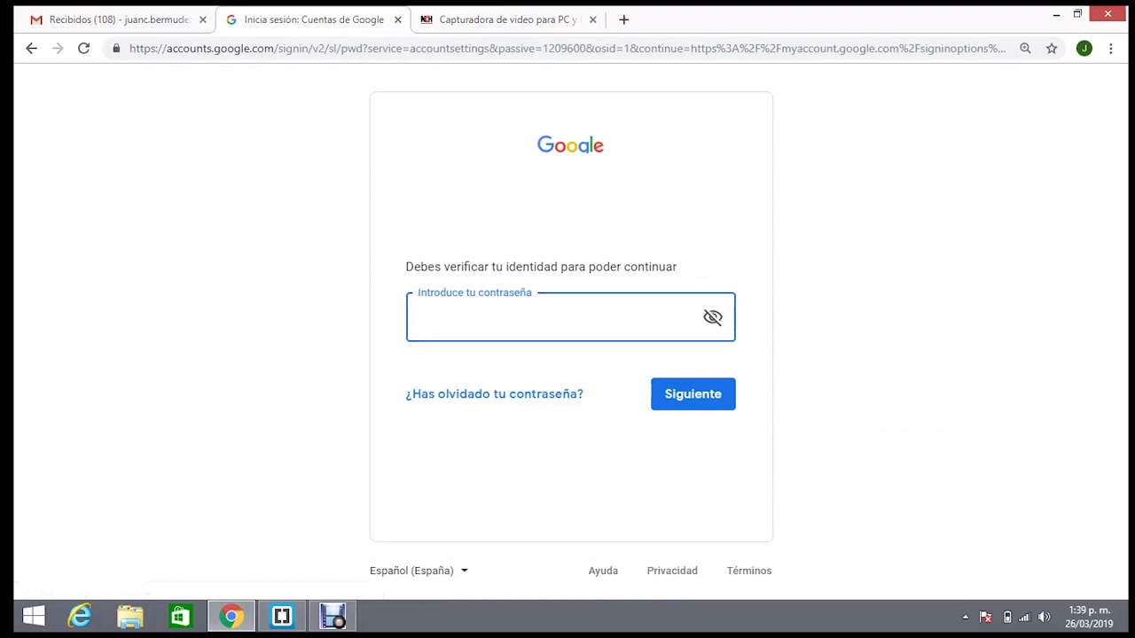 Cómo recuperar tu contraseña de correo institucional