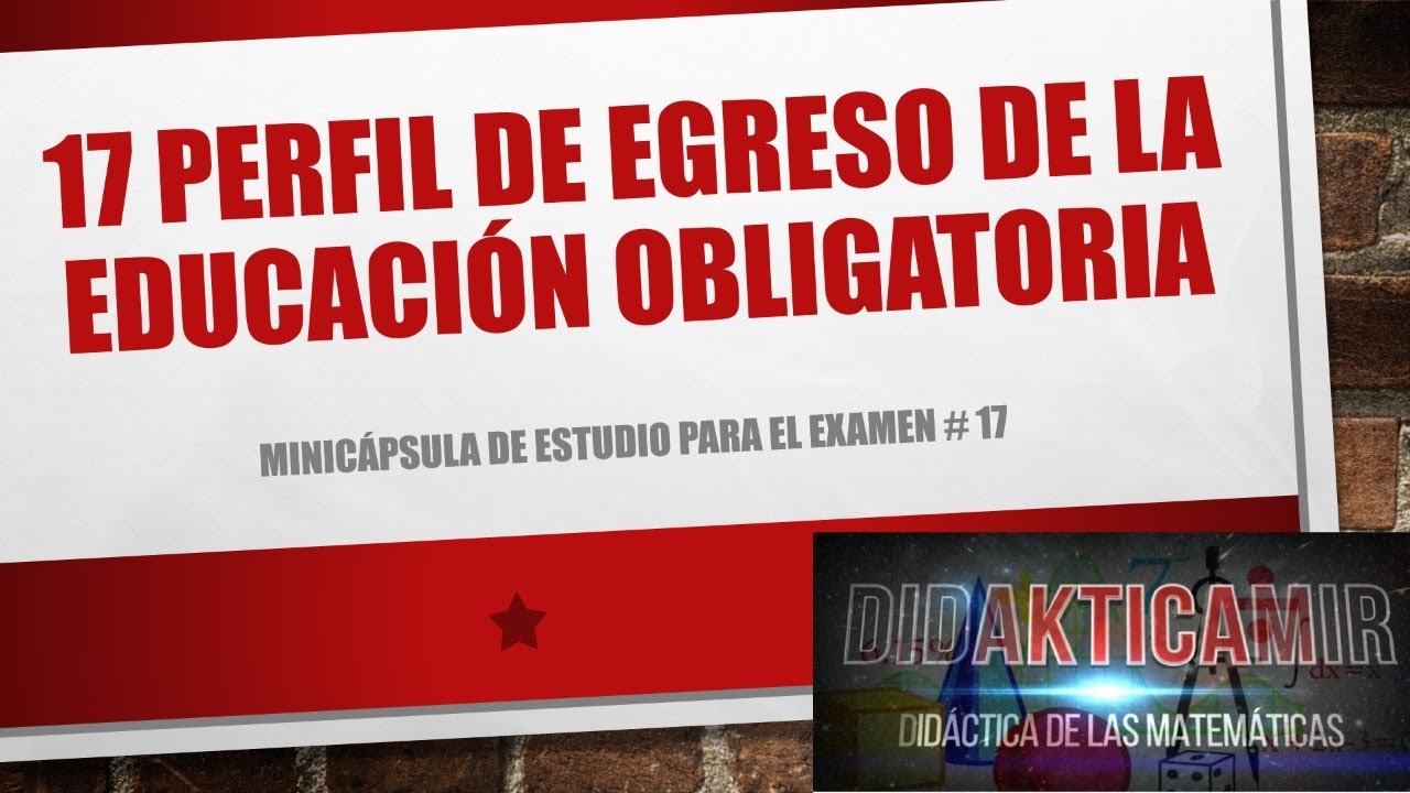 Conoce el perfil de egreso de la educación obligatoria