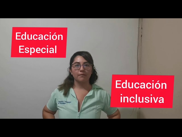 Diferencias entre educación especial e inclusiva