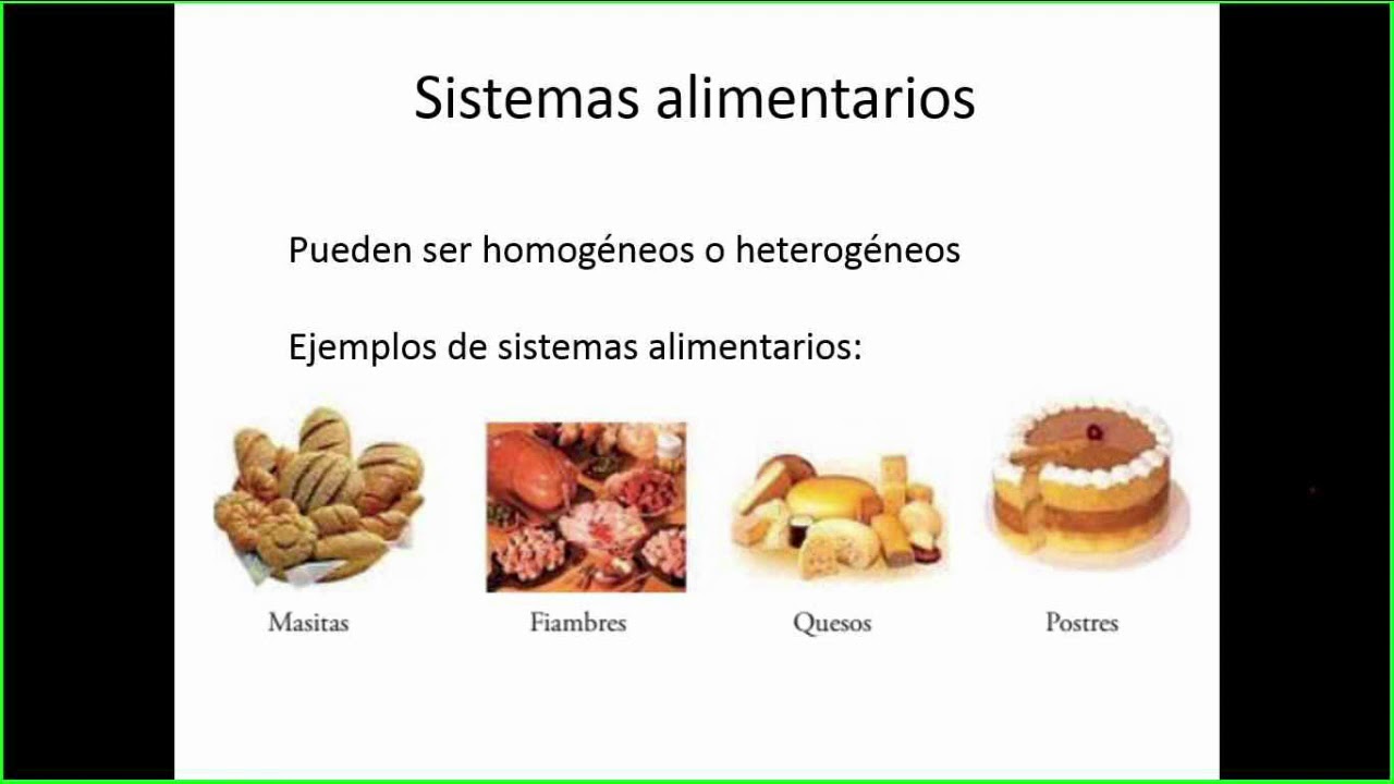 Estudio de la química de alimentos