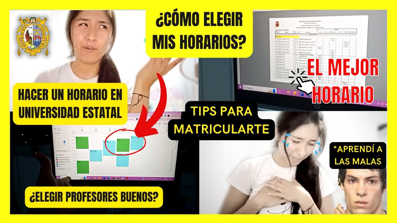 Horarios de clases en la universidad: ¿a qué hora comienzan?