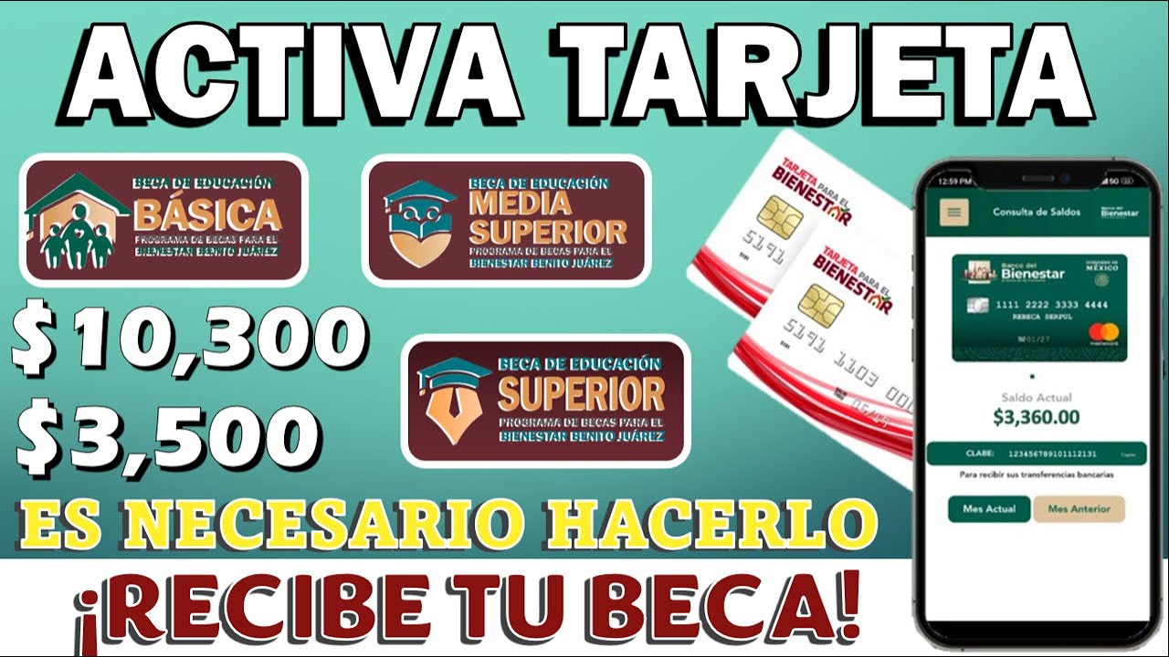 Instrucciones para activar tu beca