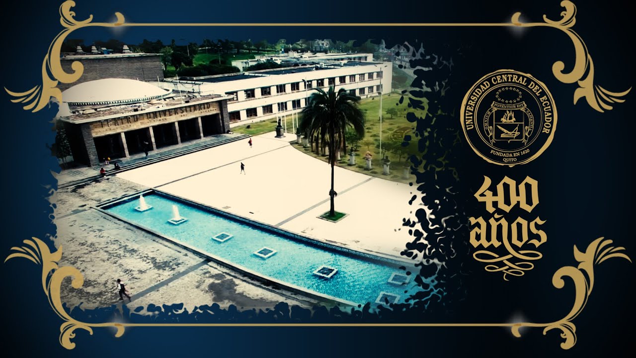 La bandera de la Universidad Central del Ecuador