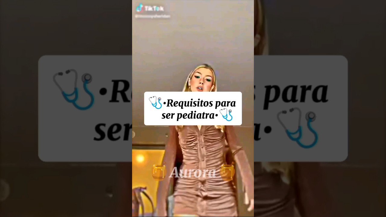 Requisitos para ser pediatra