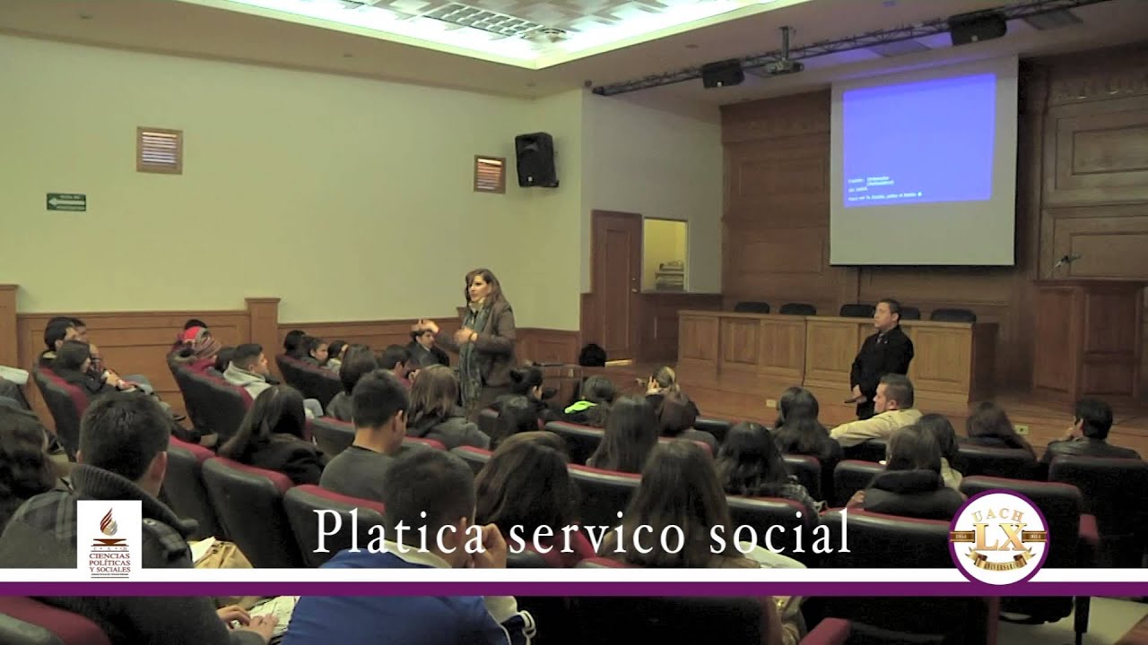 Servicio social en la Facultad de Ciencias Políticas y Sociales