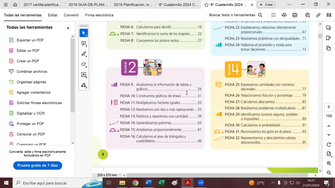 Títulos obtenidos al terminar la primaria