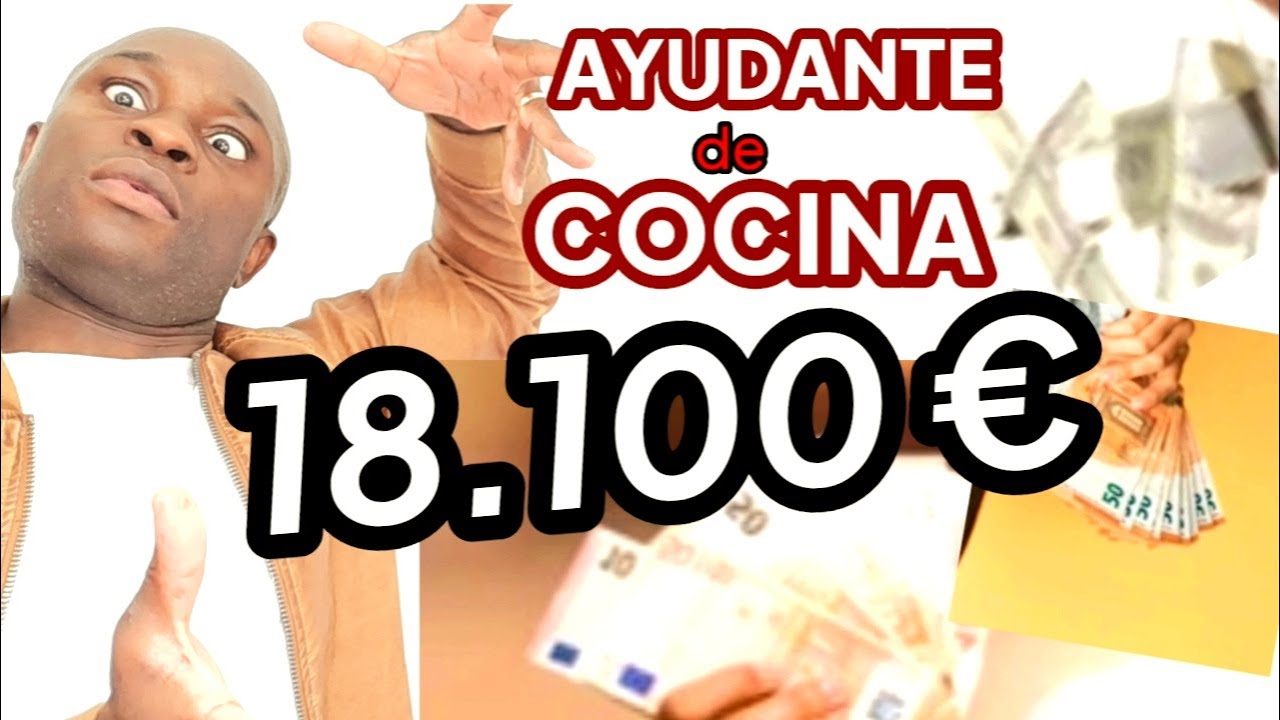 ¿Cuánto gana un ayudante de cocina por hora?