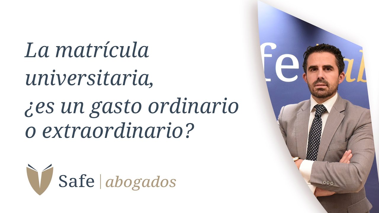 ¿Qué es una matrícula universitaria?