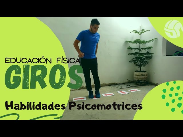 Giros divertidos en Educación Física para niños
