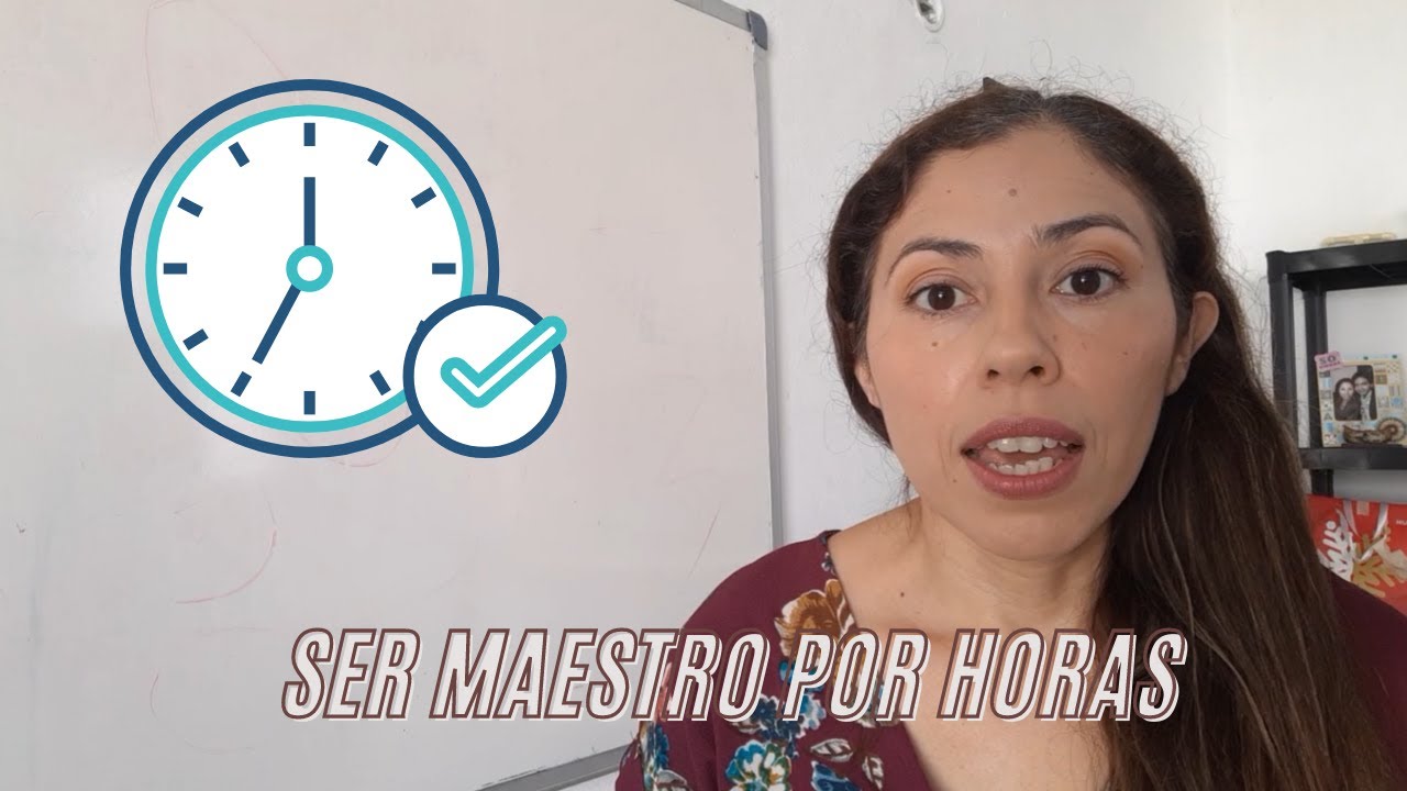 Horas de trabajo para ser maestro