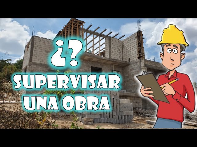 Labor de un arquitecto en una obra