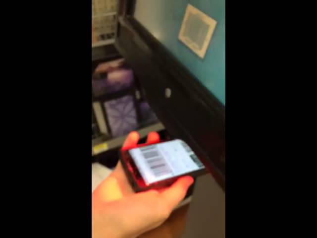 Lector de códigos de barras de Walmart