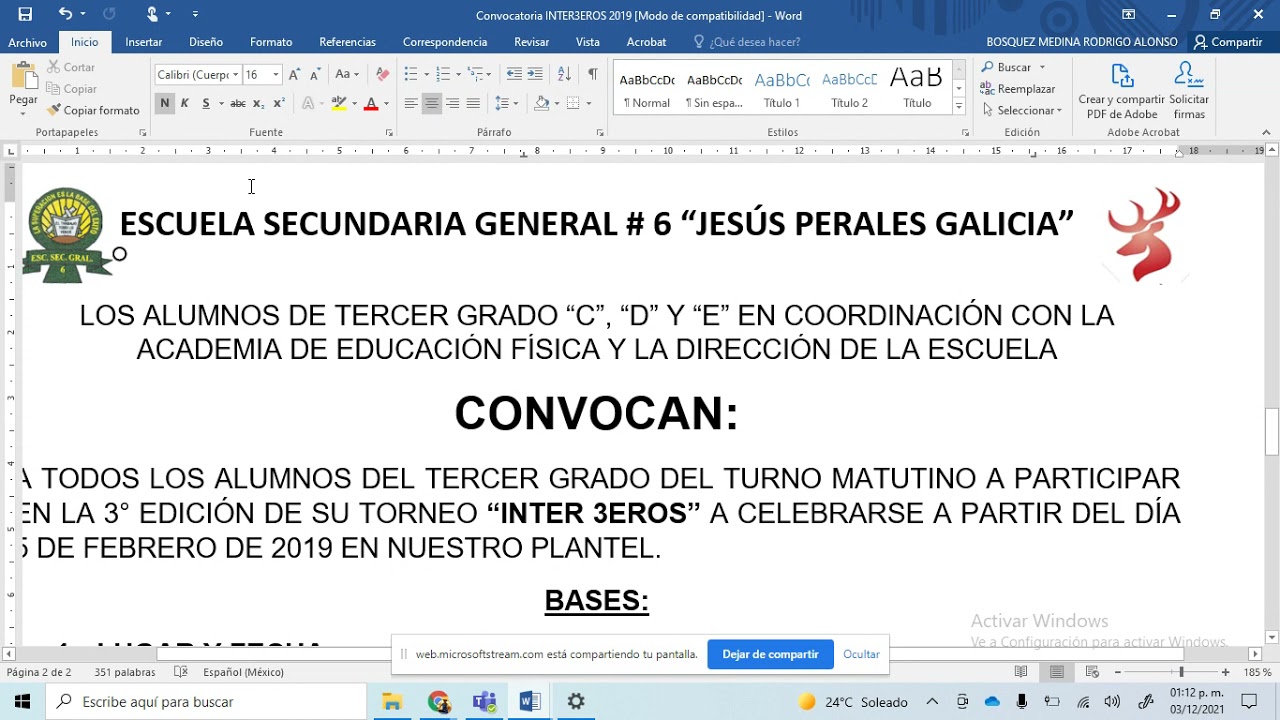 Pasos para organizar una convocatoria deportiva