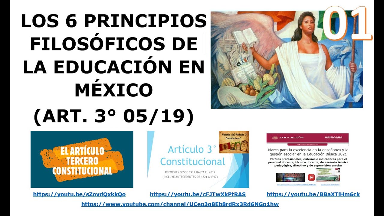 Principios filosóficos del artículo 3