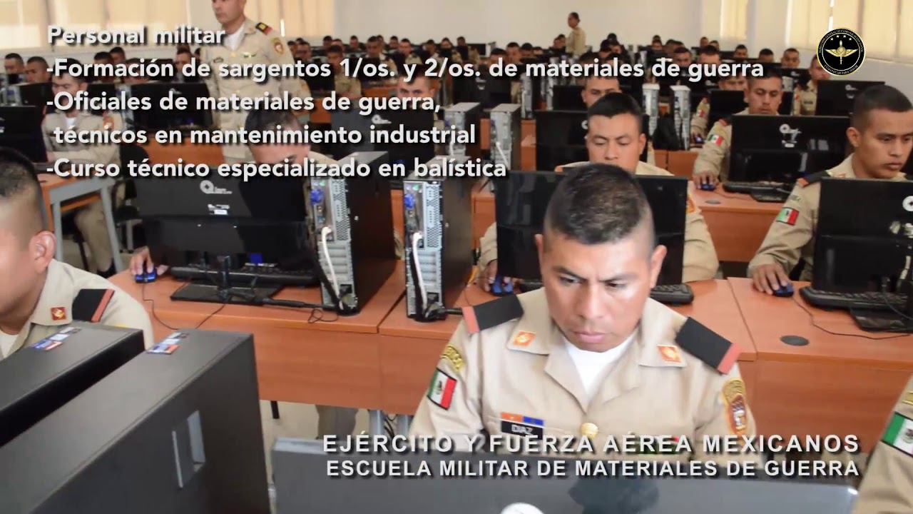Requisitos para ingresar a la Escuela Militar de Materiales de Guerra