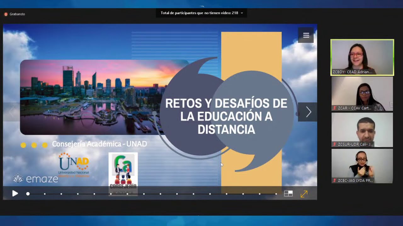Retos de la educación a distancia