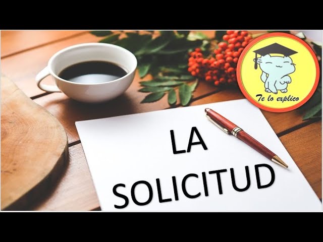 Significado y utilidad de una solicitud de bachillerato