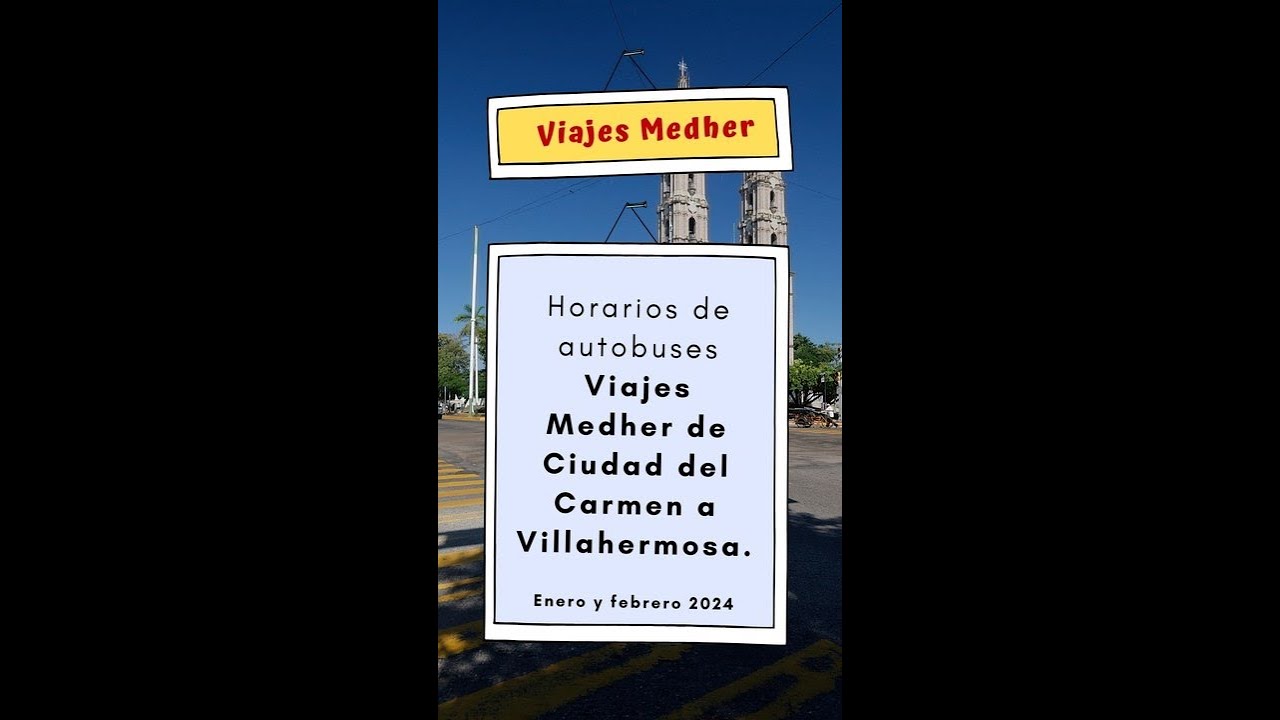 Transporte de Villahermosa a Ciudad del Carmen
